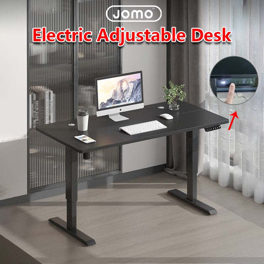 JOMO Electric Auto Height Adjustable Lift Table Home Office Study Desk Standing Gaming Table Study Table