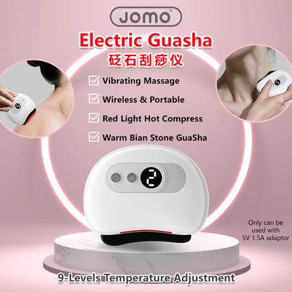 Electric Gua Sha Scraping Face Slimming Massage 9 Levels of Vibration & Hot Compress