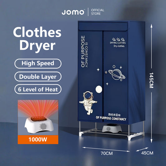 Clothes Drying Machine Household Dry Clothes Quick-Drying 360 Convection Heating High Speed Drying 6 Level of Heat