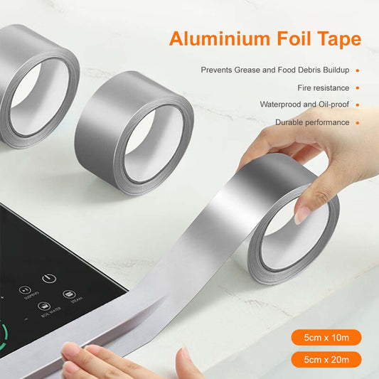 Aluminium Foil Tape Waterproof and Oil-proof Durable Performance Fire Resistance Conformalbility