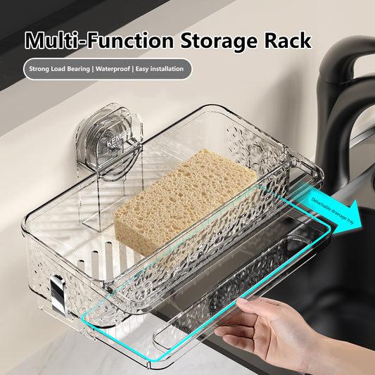 Multi-Function Storage Rack Strong Load Bearing Waterproof Easy Installation
