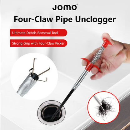 Four-Claw Pipe Unclogger