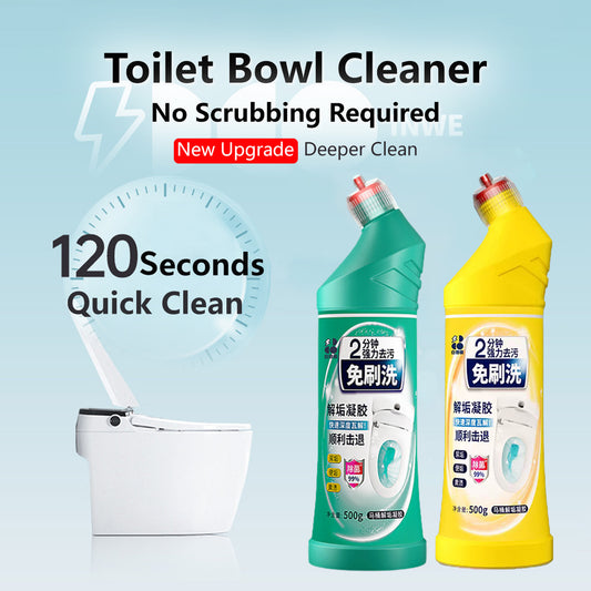 Toilet Bowl Cleaner Powerful Fast Stain Removal Deep Cleaning & Deodorizing Bathroom