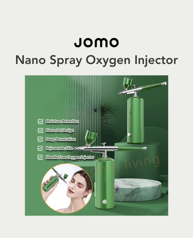 JOMO Face Oxygen Water Injection Spray Nano Atomizer Skin Care Moisturizing Copper Plating