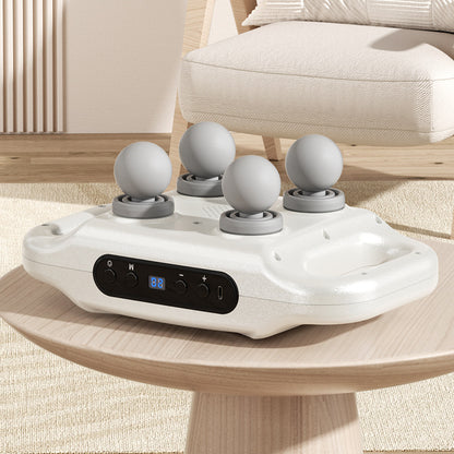 High Intensity 4 Head Body Massage Gun 6 Massage Modes 20 Level of Intensity