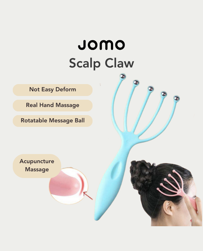 5 Claw Scalp Massager Acupoint Massage Relaxer Octopus Stress Release Tool