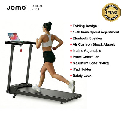 Foldable Treadmill Mini Running Walking Pad Home Gym Fitness Machine