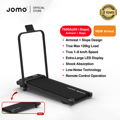Foldable Treadmill Mini Running Walking Pad Home Gym Fitness Machine