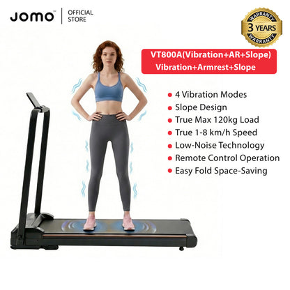 Foldable Treadmill Mini Running Walking Pad Home Gym Fitness Machine