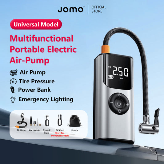 Multifunctional Portable Electric Air-Pump Digital Display Rechargeable Battery Tire Pressure