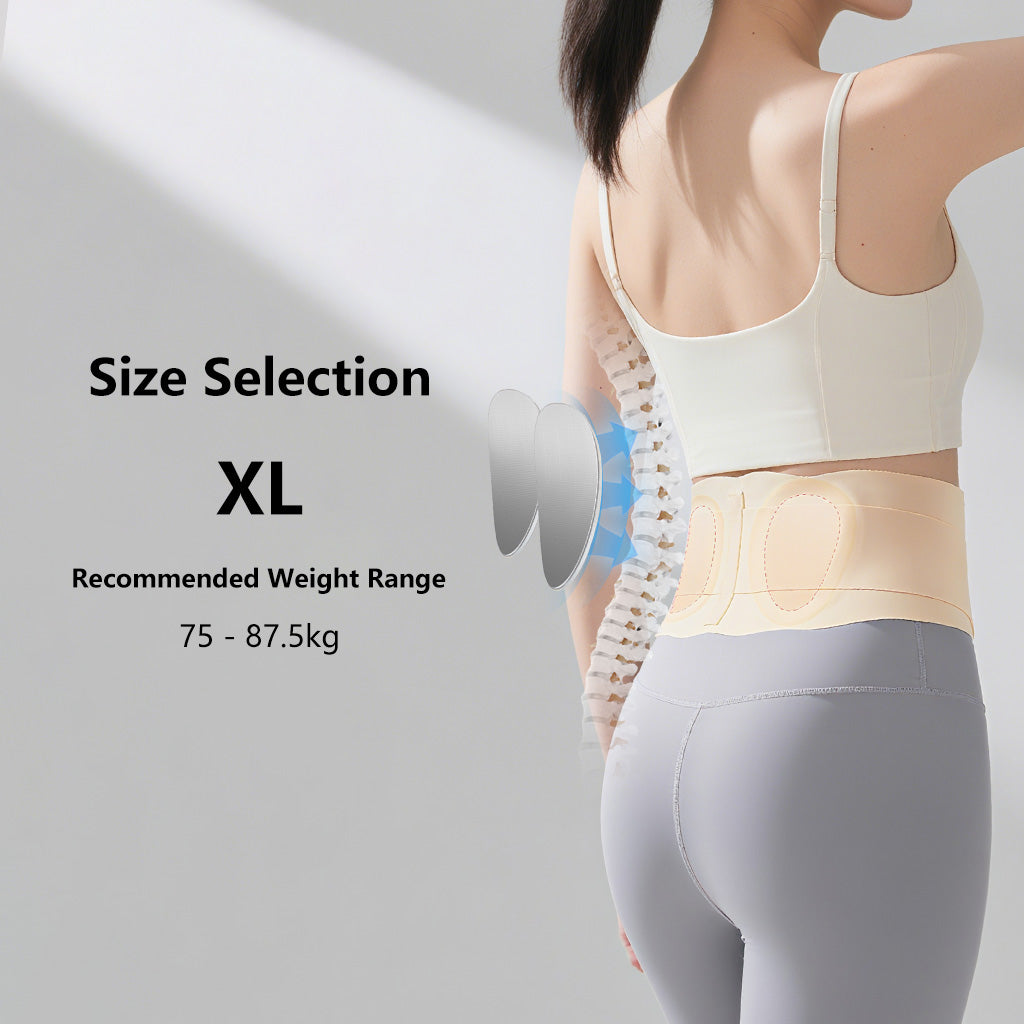 JOMO Waist Support Belt Invisible Posture Support & Core Comfort Lightweight Breathable Wear All Day