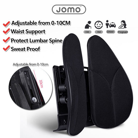 Adjustable Lumbar Spinal Back Support Ergonomic Car Seat Cushion