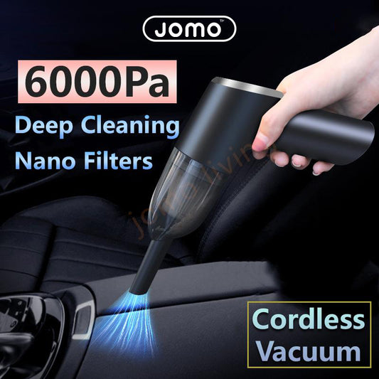 6000pa 120W Wireless Handheld Car Home Vacuum Cleaner Powerful Suction Mini Light Portable Vacuum Bag