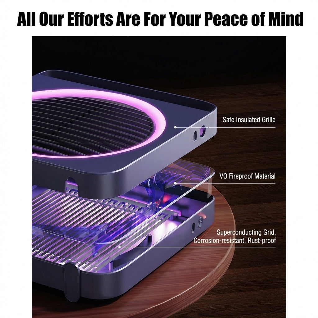 Mosquito Repellent Killer Indoor Outdoor Portable Insect Lamp Bug Zapper