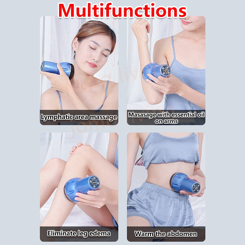 JOMO Gua Sha & Cupping Massager Electric Gua Sha Cupping Scraping Massager Wireless Gift Idea