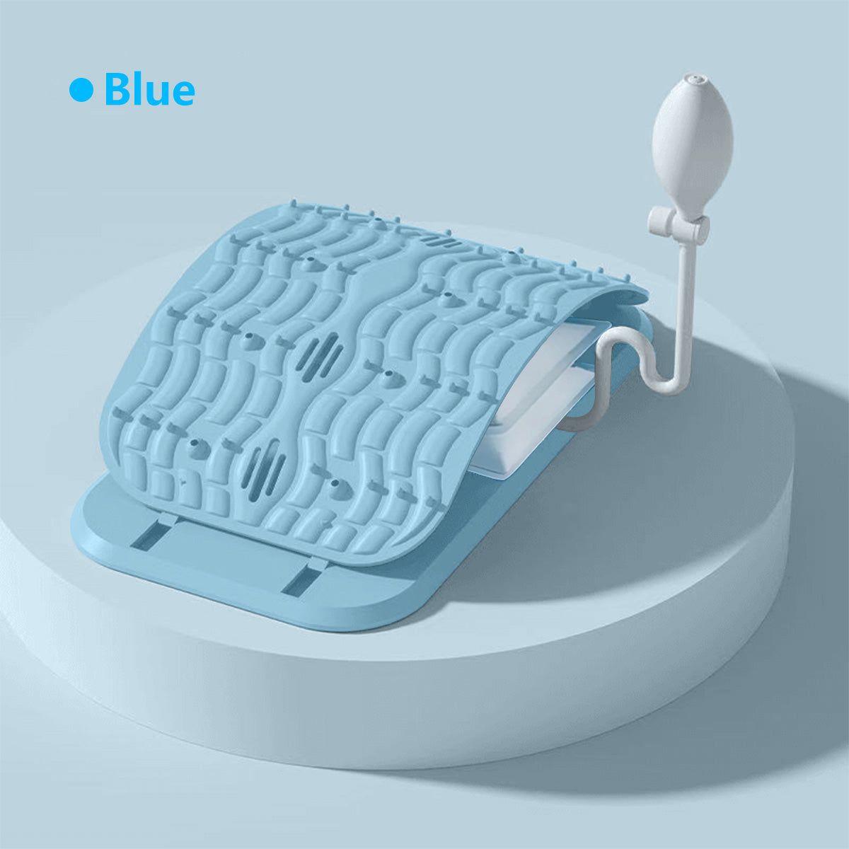 JOMO Airbag Lumbar Stretcher Dual Use Sitting and Lying Adjustable Height Air Cushion Support Ergonomic Fit