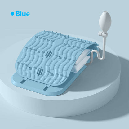 JOMO Airbag Lumbar Stretcher Dual Use Sitting and Lying Adjustable Height Air Cushion | JOMO Singapore