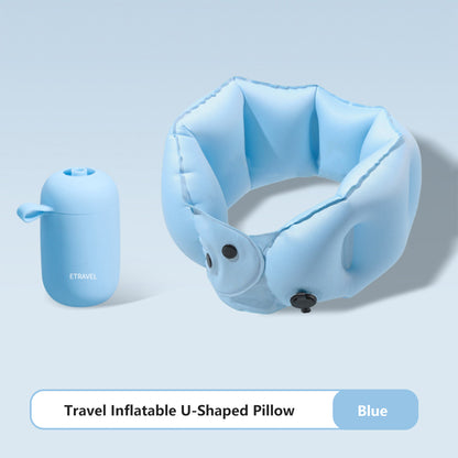Travel Inflatable U-Shaped Pillow Portable Lightweight Travel Pillow