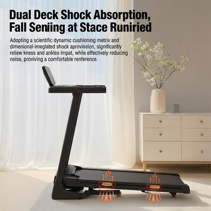 JOMO Foldable Treadmill 140kg Auto Incline Home Gym Running Fitness Quiet 跑步机