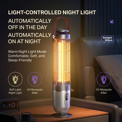 Mosquito Repellent Killer Indoor Outdoor Portable Insect Lamp Bug Zapper