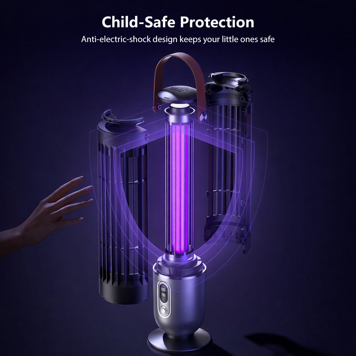 Mosquito Repellent Killer Indoor Outdoor Portable Insect Lamp Bug Zapper