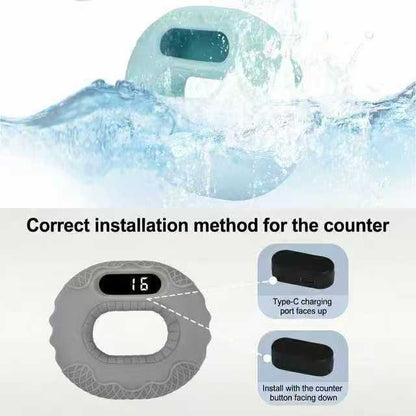 JOMO Smart Hand Grip Strengthener Bluetooth Remote LED Counter 蓝牙连接握力器 | JOMO Singapore