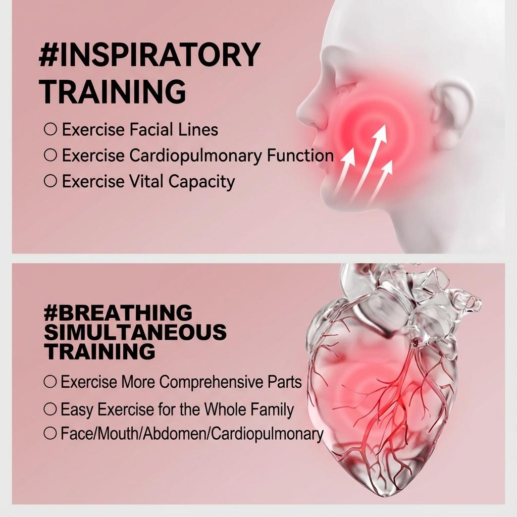 Weighted Breathing Dumbbell Oxygen Training Breathe Fit Unisex