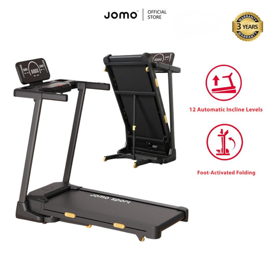 ✅SG Ready Stocks✅ JOMO Foldable Treadmill 140kg Auto Incline Home Gym Running Fitness Quiet 跑步机