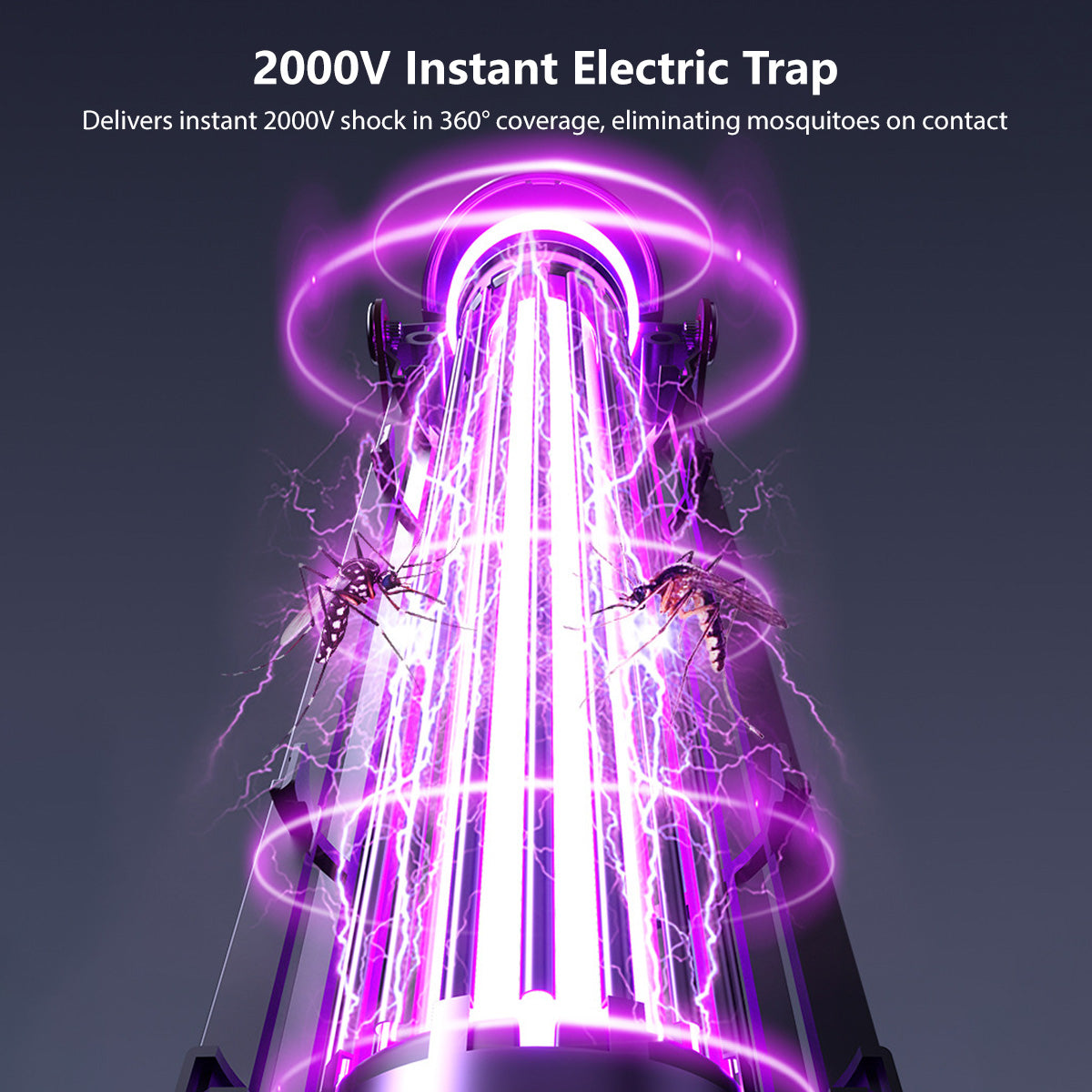 Mosquito Repellent Killer Indoor Outdoor Portable Insect Lamp Bug Zapper