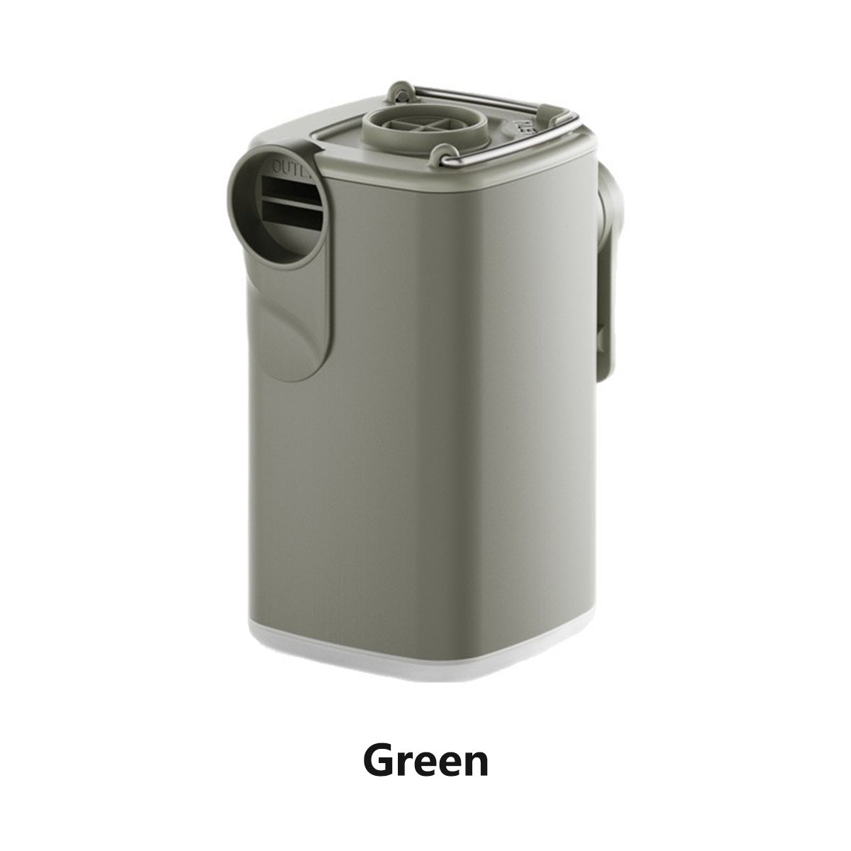 Multi-Function Air Pump Inflate & Deflate Lighting Portable Outdoor Camp Air Pump