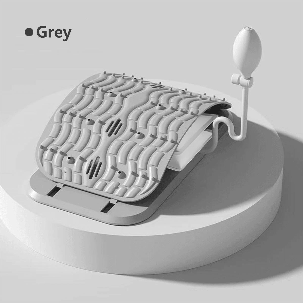 JOMO Airbag Lumbar Stretcher Dual Use Sitting and Lying Adjustable Height Air Cushion Support Ergonomic Fit