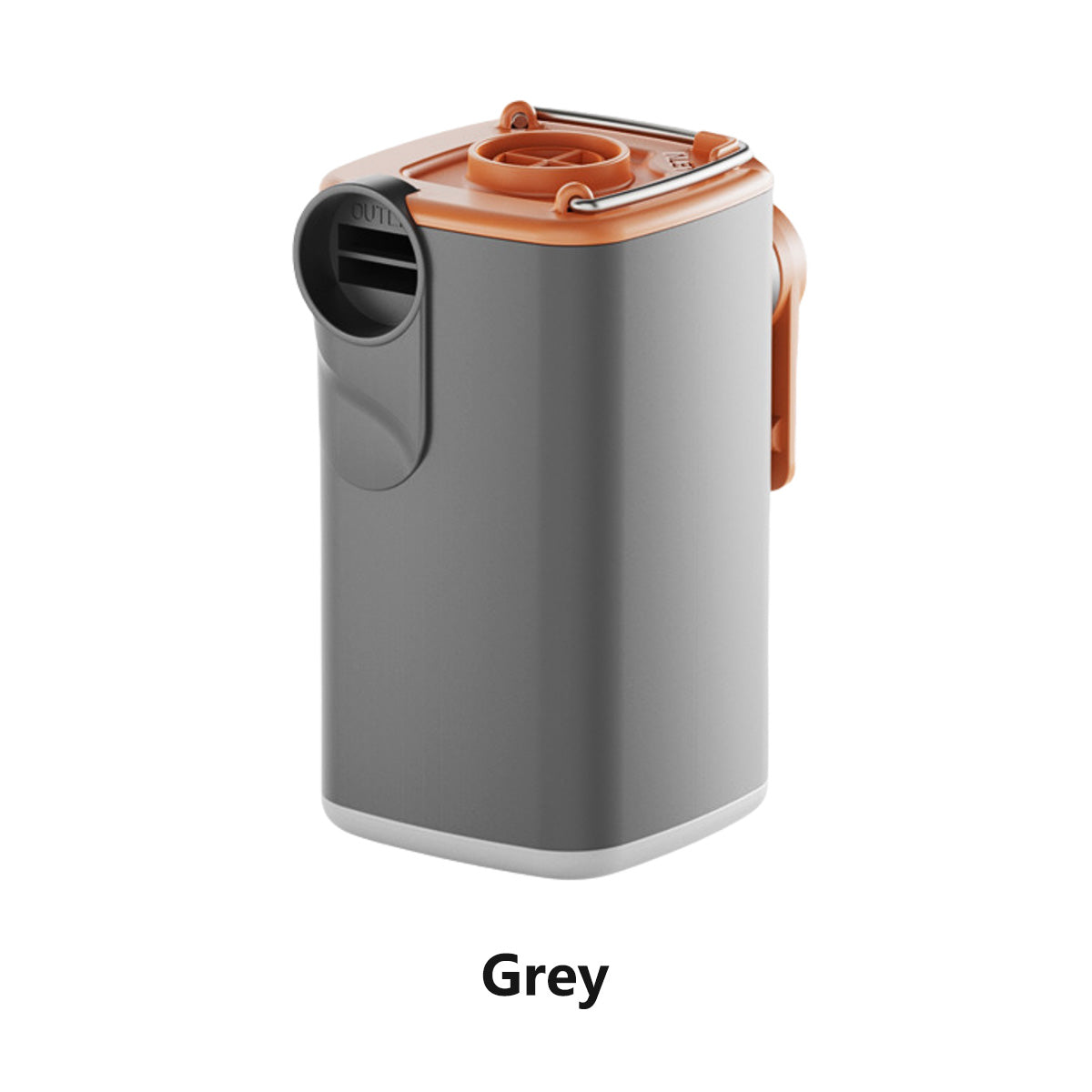 Multi-Function Air Pump Inflate & Deflate Lighting Portable Outdoor Camp Air Pump