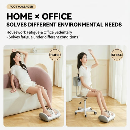 JOMO Vibration and Knead Heated Foot Leg Massager Relaxation 腿部按摩器 | JOMO Singapore