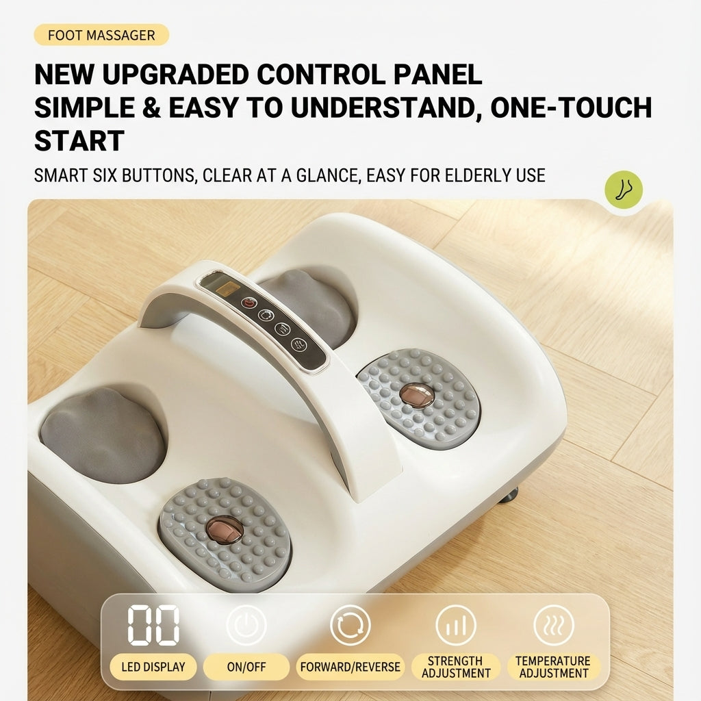 JOMO Vibration and Knead Heated Foot Leg Massager Relaxation 腿部按摩器 Gift Idea