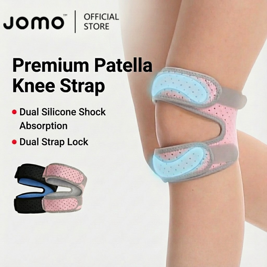 JOMO Patella Knee Support Brace Knee Guard Running Hiking Soccer Basketball Pain Relief 运动加压髌骨带