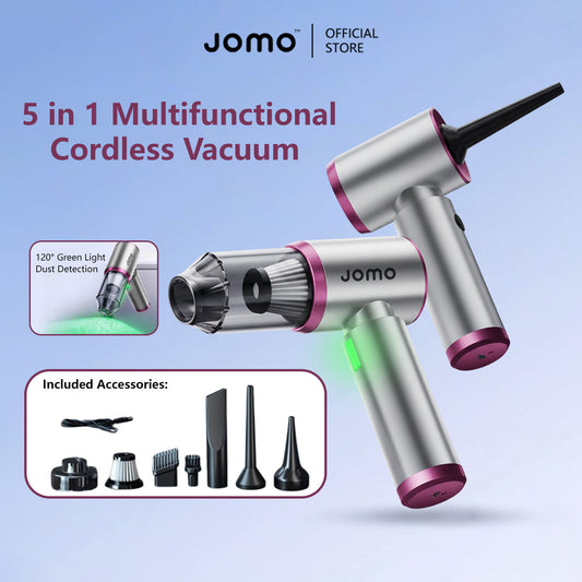 5-in-1 Cordless Handheld Vacuum 18000PA Strong Suction with Dust Display