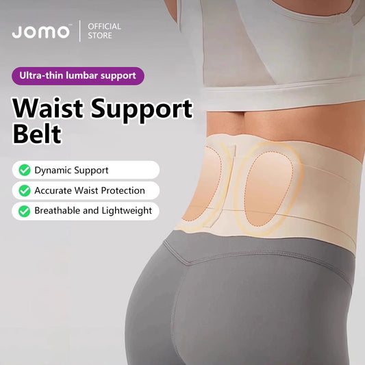 JOMO Waist Support Belt Invisible Posture Support & Core Comfort Lightweight Breathable Wear All Day