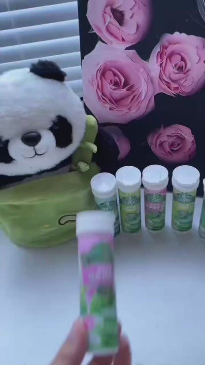 【3 bottles/ set】Fresh Breath Tea Lozenges Peach Oolong Green Grape Oolong Jasmine Tea Candy (27g/bottle)