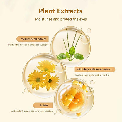 Lutein Steam Eye Mask Soothes Tired Eyes Gentle Relaxation