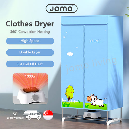 Clothes Drying Machine Household Dry Clothes Quick-Drying 360 Convection Heating High Speed Drying 6 Level of Heat