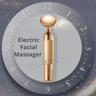 Electric Gold Facial Massager Essence Absorption Vibrator Facial Firming Beauty Device