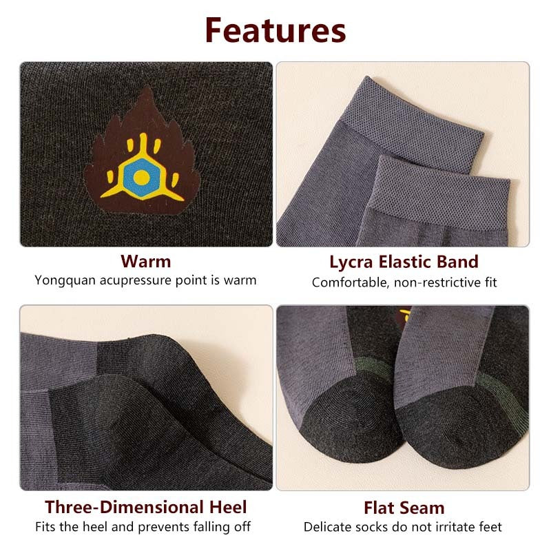 Graphene Energy Heating Socks Warmth Far Infrared Winter Thermal Heat Socks