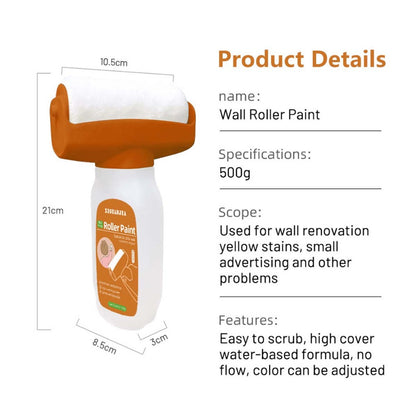 Xiguanjia Wall Paint Roller No Drips and Spatters High Coverage Effect