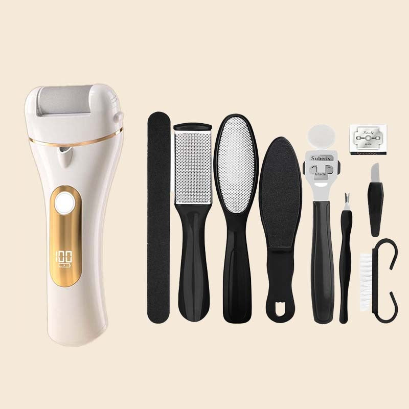 Electric Callus Remover Washable 1200mAh Battery Capacity Smart Auto Shut Down