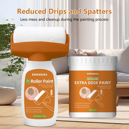 Xiguanjia Wall Paint Roller No Drips and Spatters High Coverage Effect