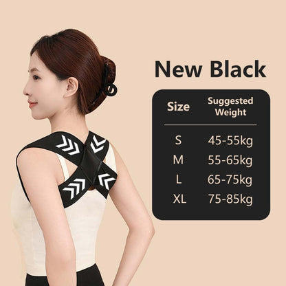Posture Corrector Adjustable Back Support Belt for Abdominal Waist Correction