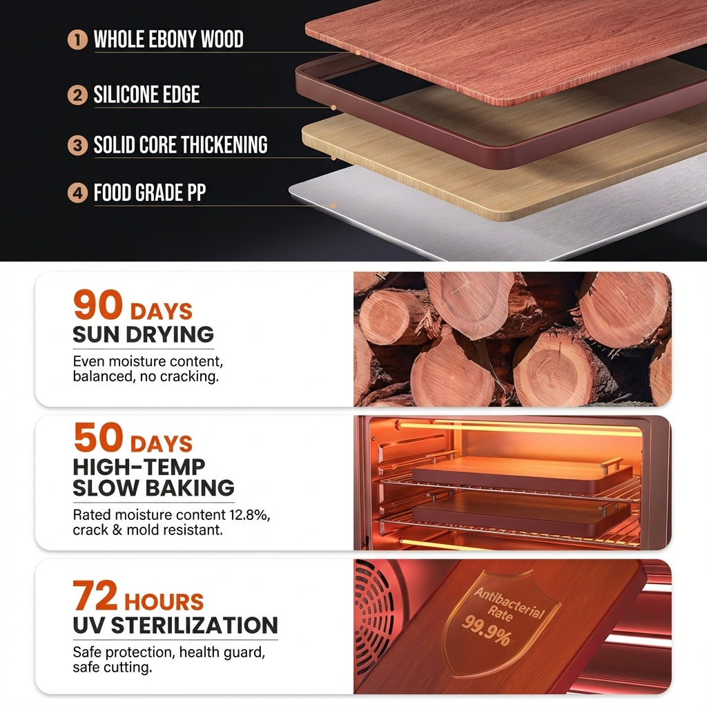 Multifunctional Double-Sided Cutting Board