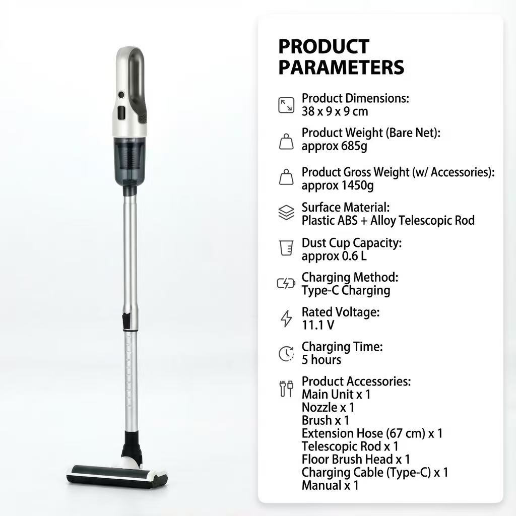 JOMO 2 in 1 Vacuum & Mopping Cleaner 12000pa Powerful Suction