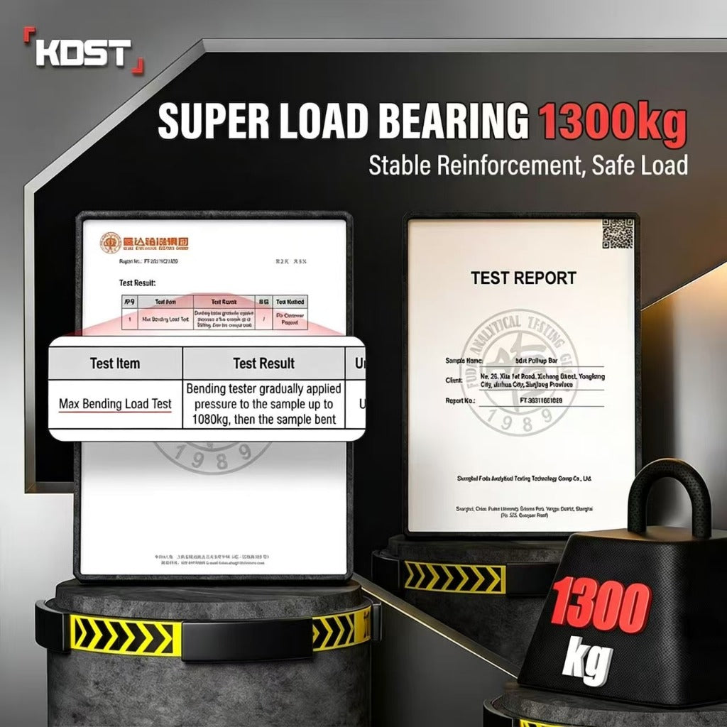 JOMO Pull Up Bar Door Wall No Drill Home Chin Up Bar 1300kg Capacity Adjustable Home Workout 门上单杠