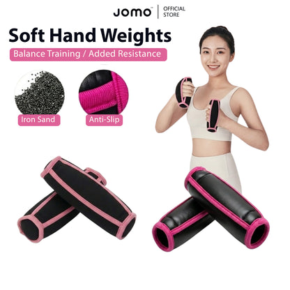 JOMO Soft Hand Weights 1lb & 2lb Soft Dumbbells | JOMO Singapore